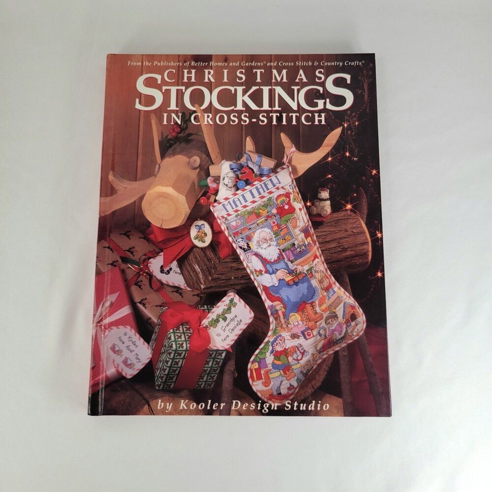Christmas Stockings in Cross Stitch Better Homes Kooler Design Studio Hardcover